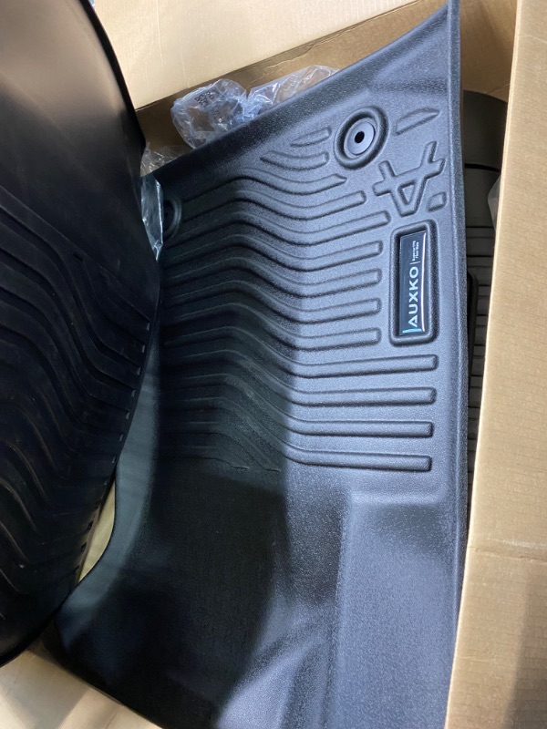 Photo 3 of Auxko All Weather Floor Mats Fit for Kia NIRO EV 2023 TPE Rubber Liners Set NIRO EV Accessories All Season Guard Odorless Anti-Slip Floor Mats floor mats for 23-24 kia niro ev