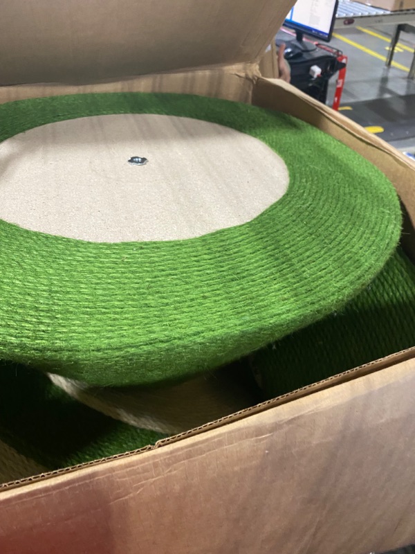 Photo 1 of VETRESKA Cat Tree Scratching Post for Indoor Cats,4Ft Pine Tree Cat Scratch Posts Extra Large Sisal Cat Scratcher Heavy Duty Cat Scratch Tree Tower w/Christmas Felt Stickers