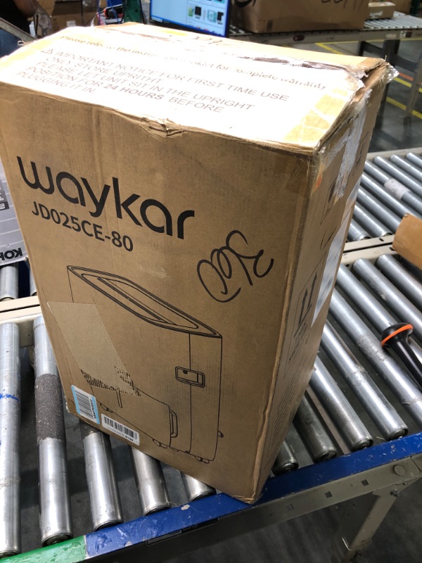 Photo 2 of **SOLD AS PARTS** Waykar 80 Pints Energy Star Home Dehumidifier for Spaces up to 5,000 Sq. Ft at Home, in Basements and Large Rooms with Drain Hose, Handle, Auto Defrost and Self-Drying.
