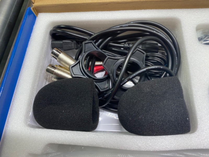 Photo 1 of Depusheng REV3900 KTV Pre-effector Household Reverberator Karaoke Anti-howling Audio Processor USB Bluetooth Device with microphone