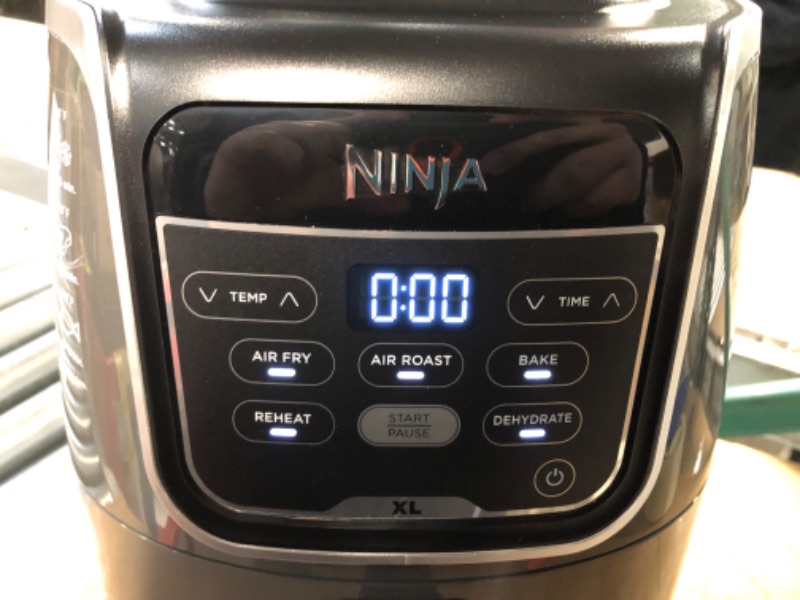 Photo 5 of **PREVIOUSLY OPENED** Ninja AF150AMZ Air Fryer XL, 5.5 Qt. Capacity that can Air Fry, Air Roast, Bake, Reheat & Dehydrate, Grey