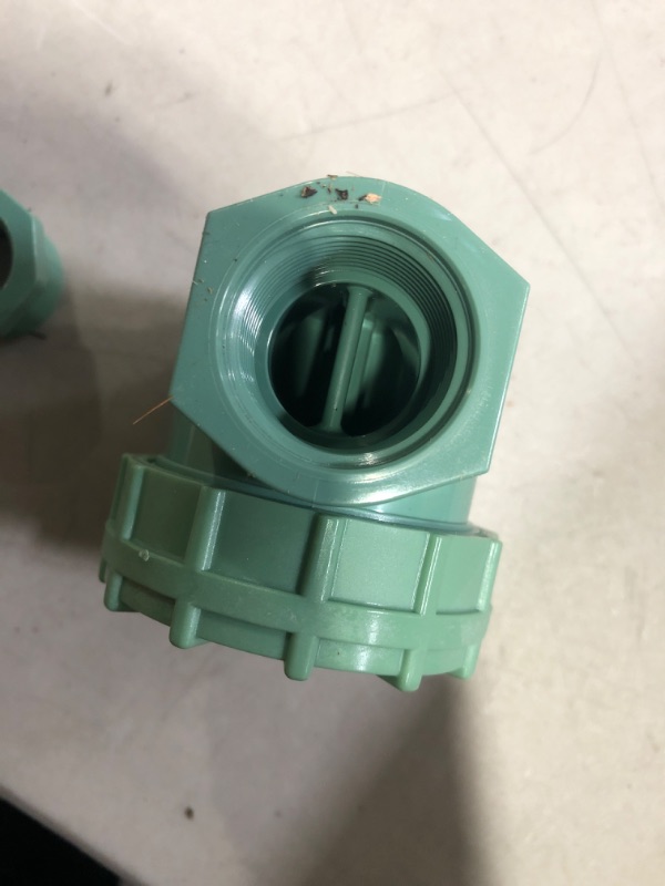 Photo 1 of (see all images) Orbit 3/4 in. or 1 in. Green Jar Top Valve