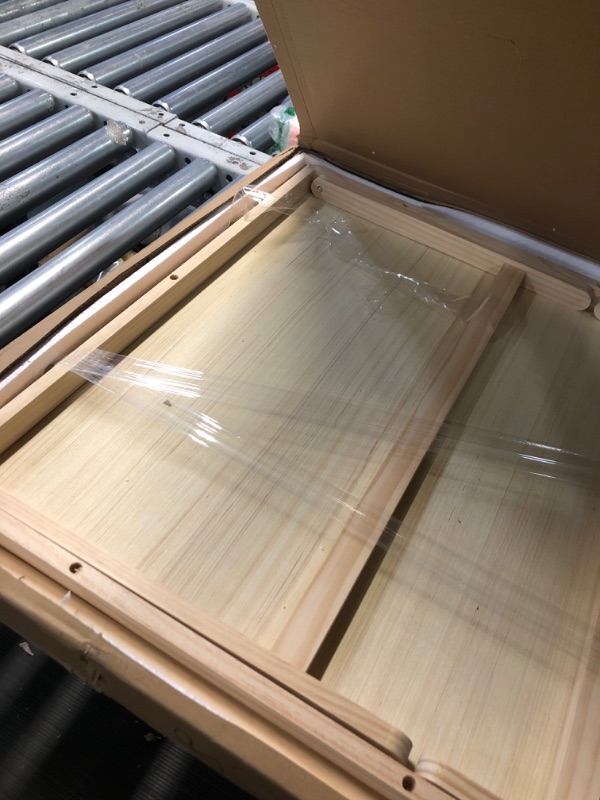 Photo 1 of 1500PCS Folding Portable Puzzle Table with 4 Drawers, 34"x26" Jigsaw Wooden Puzzle Board with Legs & Protective Cover