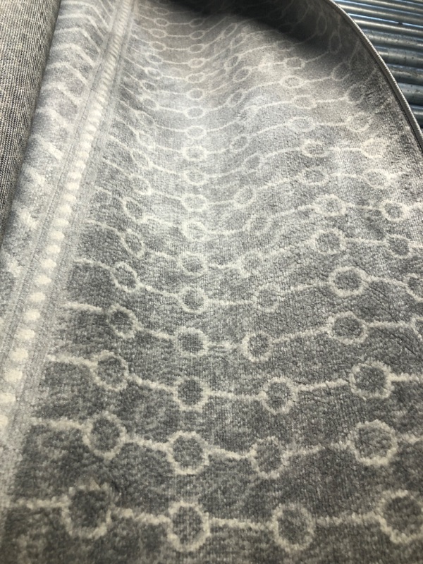 Photo 2 of **NOT EXACT SAME AS STOCK PHOTO** Abbie & Allie Rugs Monaco MOC-2304 Silver Rug