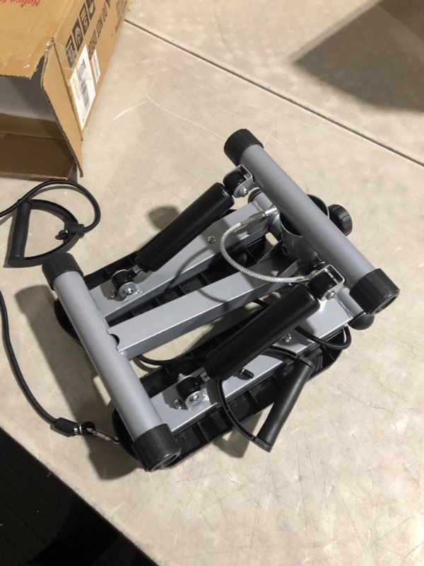 Photo 2 of ***USED - LIKELY MISSING PARTS - UNABLE TO VERIFY FUNCTIONALITY***
Mini Stepper Exercise Machine Stair Stepper with Resistance Band, Fitness Stepper for Home Use