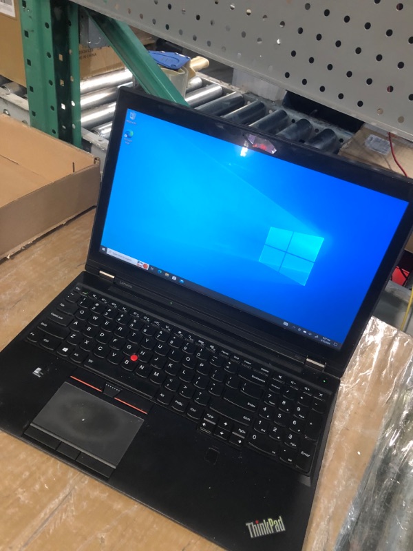 Photo 10 of *READ NOTES*
Lenovo ThinkPad P50 Mobile Workstation Laptop - Windows 10 Pro - Intel i7-6700HQ, 16GB RAM, 512GB SSD, 15.6 FHD IPS (1920x1080) Display, NVIDIA Quadro M1000M, Fingerprint Reader, AC Wi-Fi (Renewed) P50 | 16-512