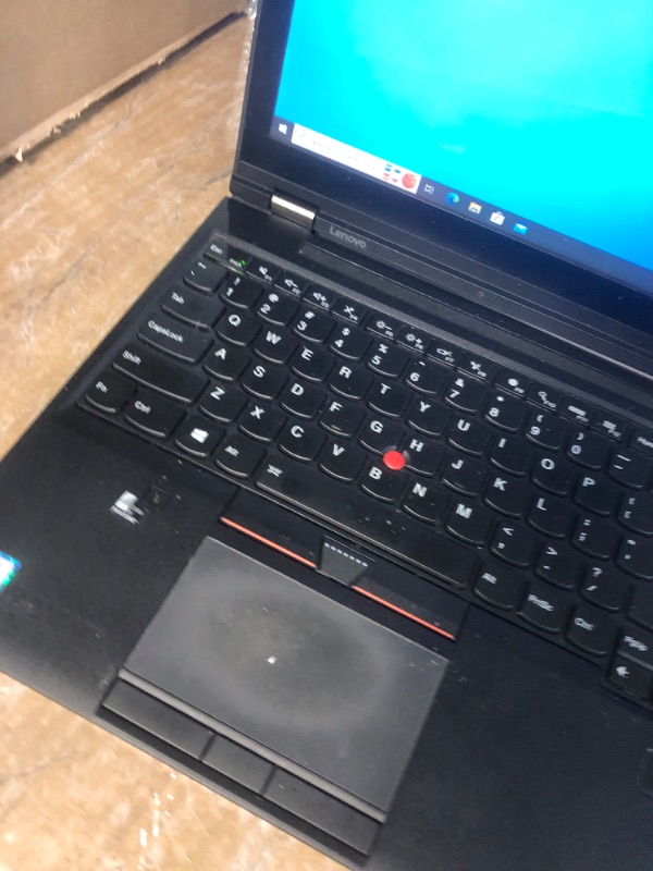 Photo 2 of *READ NOTES*
Lenovo ThinkPad P50 Mobile Workstation Laptop - Windows 10 Pro - Intel i7-6700HQ, 16GB RAM, 512GB SSD, 15.6 FHD IPS (1920x1080) Display, NVIDIA Quadro M1000M, Fingerprint Reader, AC Wi-Fi (Renewed) P50 | 16-512