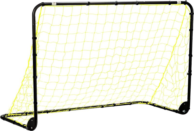 Photo 1 of (Similar to stock photo) Franklin Sports Competition Soccer Goals - Backyard Portable Steel Soccer Goals - Adult + Youth Soccer Goal with Net + Ground Stakes Included - Multiple Sizes + Colors