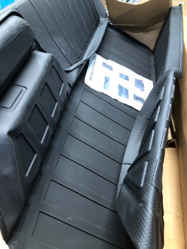 Photo 2 of (similar to stock photo) FH Group Automotive Floor Mats - Heavy-Duty Rubber Floor Mats for Cars, Universal Fit Full Set, Climaproof Floor Mats, Trimmable Floor Mats for Most Sedan, SUV, Truck Floor Mats Black