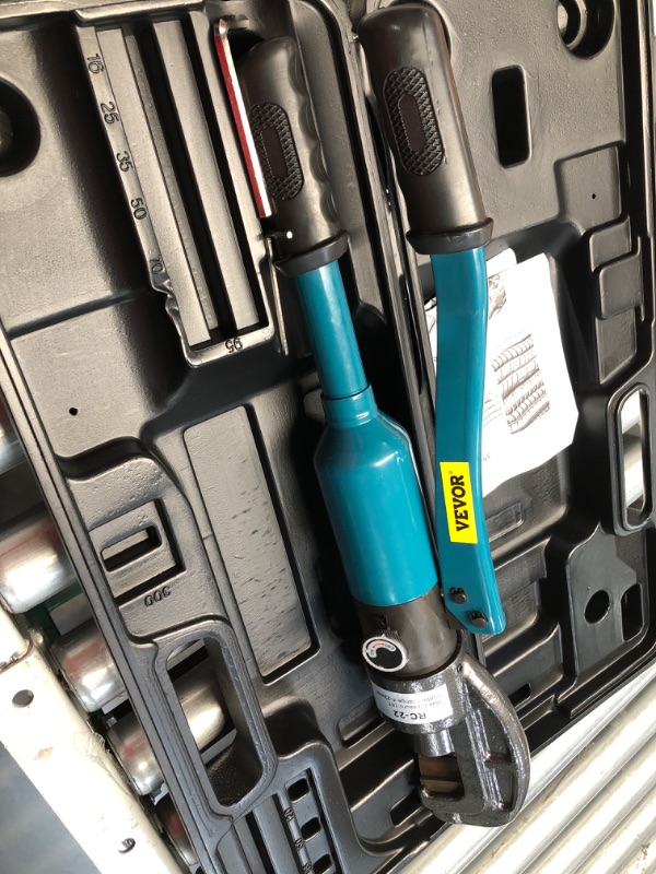 Photo 3 of (similar to stock photo) 
Steel DN Mate Hydraulic Crimping Tool/Hydraulic Crimper with Dies for Stainless Steel Cable Railing Hardware,Battery Cable Crimping Tool DC01