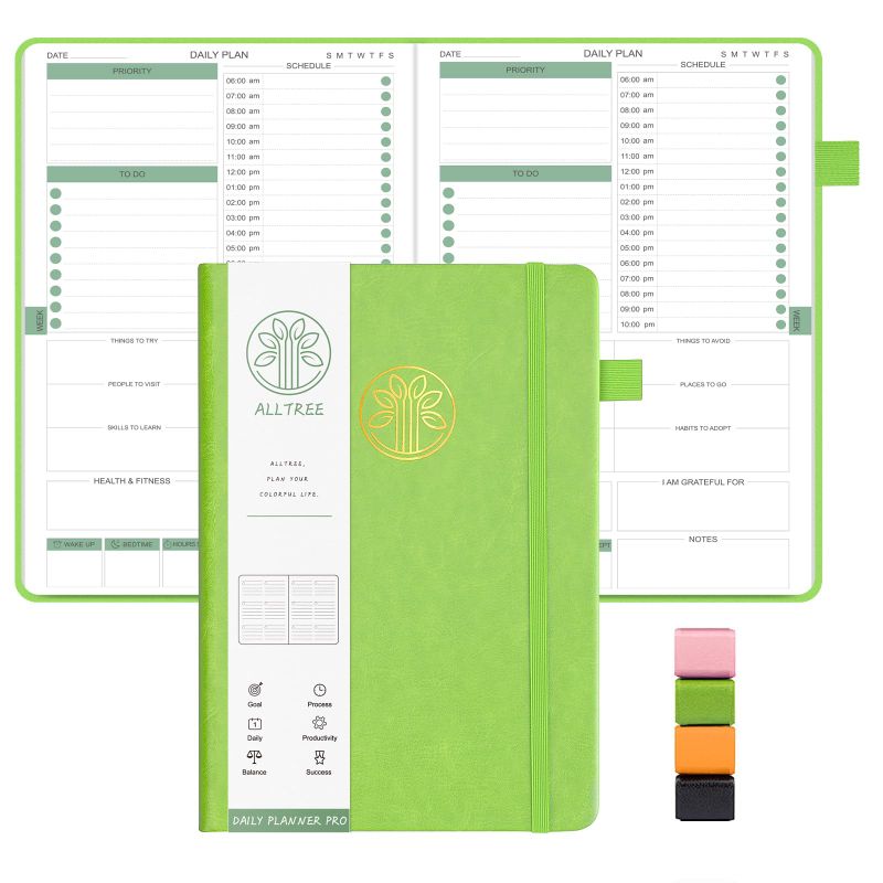 Photo 1 of **NON REFUNDABLE PACK OF3**
Planner Daily Pro Green, 8.5"x6" 