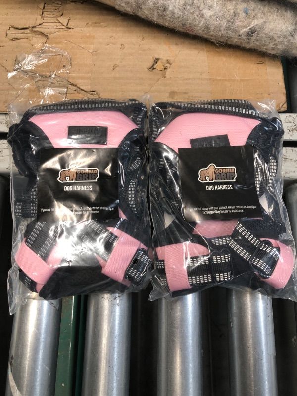 Photo 2 of MISC. 2 PACK Gorilla Grip No Pull Comfortable Durable Dog Harness with Handle XL