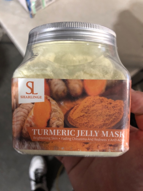 Photo 1 of (READ FULL POST) Jelly Mask Powder for Facials, Turmeric 23 FL OZ BEST BY 09/17/2026