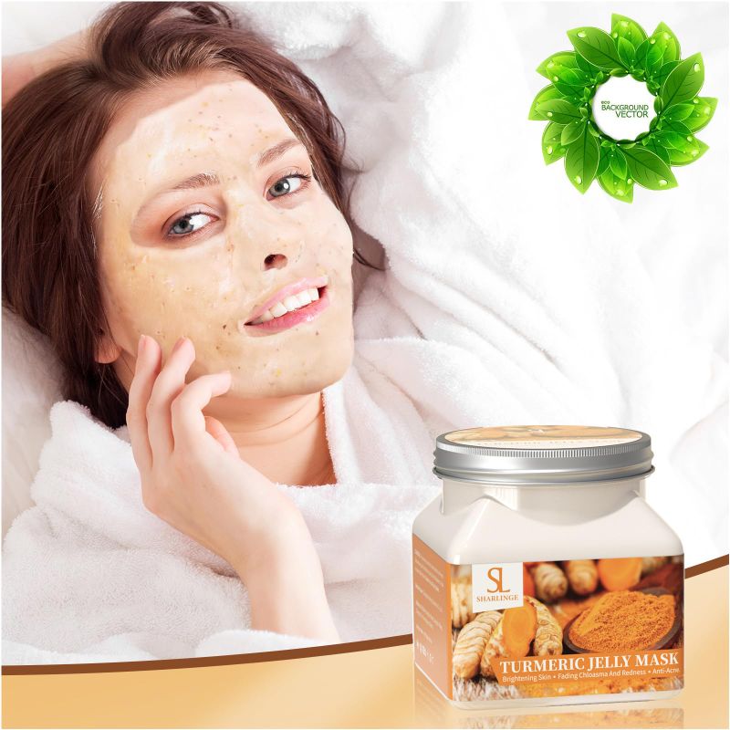 Photo 1 of (READ FULL POST) Jelly Mask Powder for Facials, Turmeric 23 FL OZ BEST BY 09/17/2026