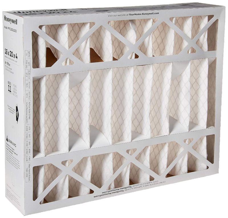 Photo 1 of *MINOR TEAR, NO REFUNDS OR RETURNS* Honeywell Home AC Furnace Media Air Filter 16 x 20 x 4 MERV 11 (1 pk)