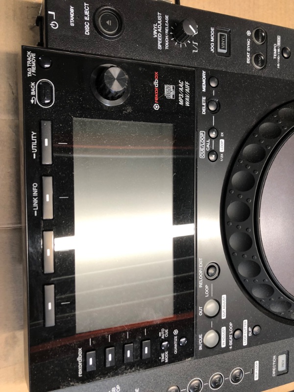 Photo 3 of Pioneer CDJ900NXS Nexus Professional Multi Player