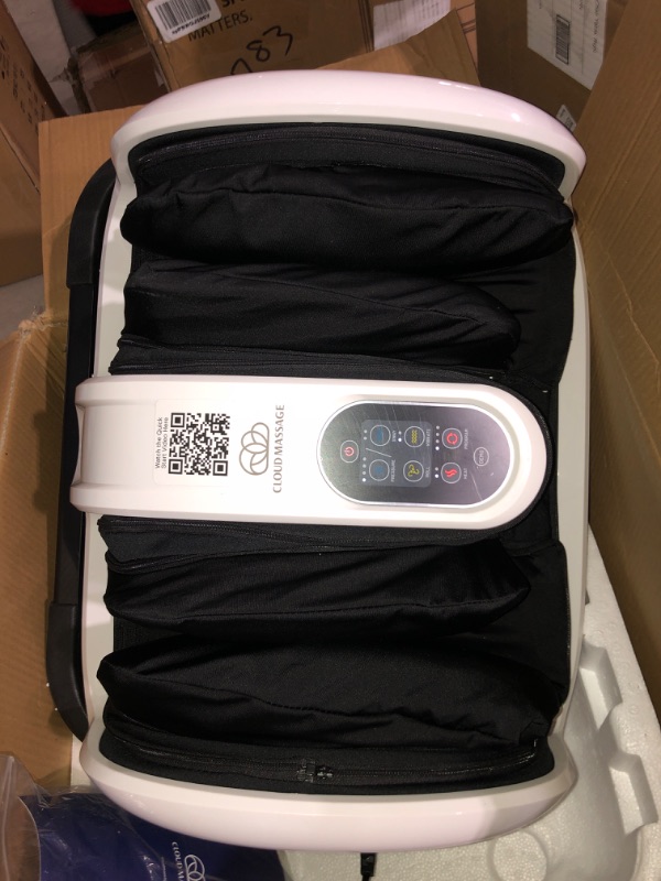 Photo 2 of (NON-REFUNDABLE) Cloud Massage Shiatsu Foot Massager Machine - Increases Blood Flow Circulation, Deep Kneading, with Heat Therapy - Deep Tissue, Plantar Fasciitis, Diabetics, Neuropathy (with Remote)