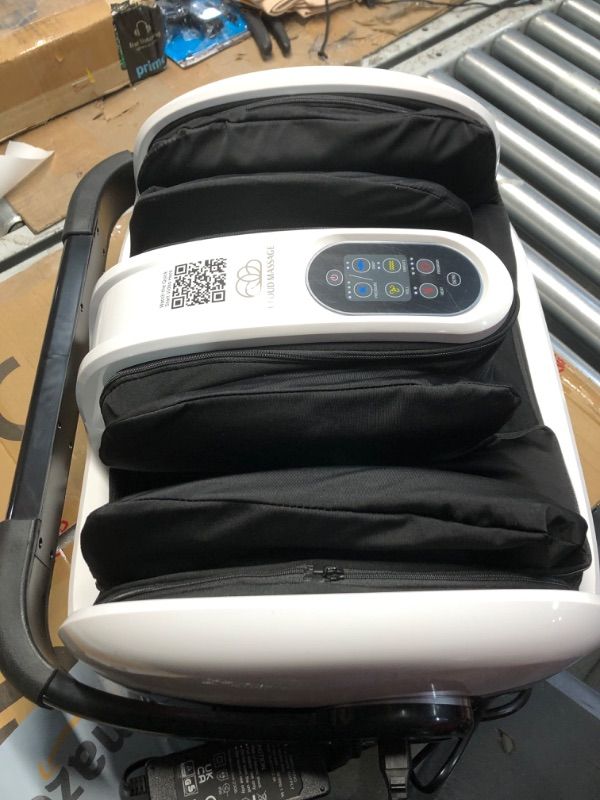 Photo 2 of Cloud Massage Shiatsu Foot Massager Machine - Increases Blood Flow Circulation, Deep Kneading, with Heat Therapy - Deep Tissue, Plantar Fasciitis, Diabetics, Neuropathy (with Remote)