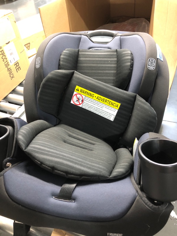 Photo 2 of ***USED - DIRTY - NO PAPERWORK - LIKELY MISSING PARTS***
Graco TriRide 3 in 1 Car Seat | 3 Modes of Use from Rear Facing to Highback Booster Car Seat, Clybourne