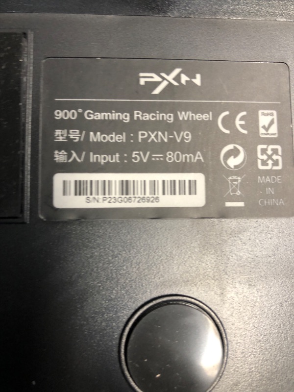 Photo 3 of PXN V9 Gaming Racing Wheel with Pedals and Shifter