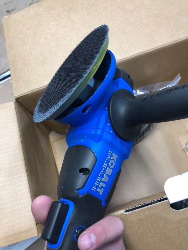 Photo 3 of **SEE NOTES** Kobalt 6-in Variable Speed Cordless Polisher
