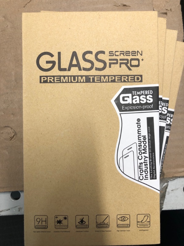 Photo 2 of  5 PACKS OF 3, 3 Pack Glass Screen Protector Compatible with iPhone 15, NO REFUNDS OR RETURNS