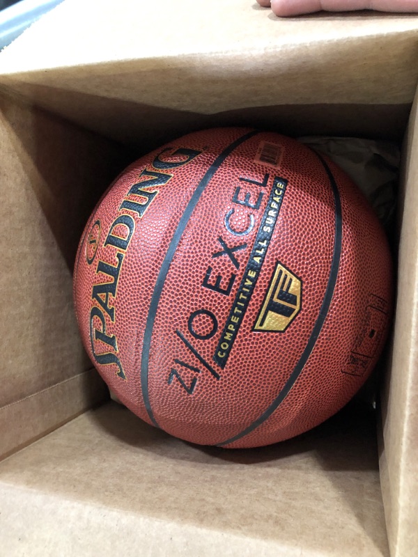 Photo 2 of Spalding Zi/O TF Excel Indoor-Outdoor Basketball Official Size 7, 29.5"