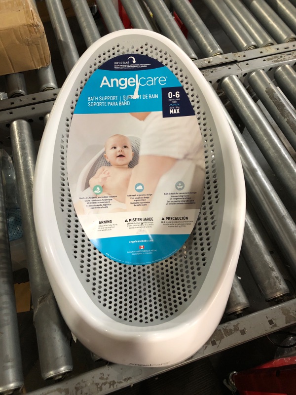 Photo 2 of Angelcare Baby Bath Support (Grey) | Ideal for Babies Less than 6 Months Old