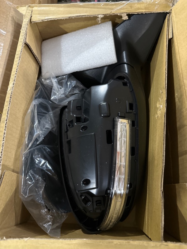 Photo 2 of FOCOPO 323-5401R3EB Replacement Passenger Side Door Mirror Set (This product is an aftermarket product. It is not created or sold by the OE car company), Black