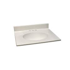 Photo 1 of  31-in x 19-in Ivory 3-Hole Bathroom Vanity Top