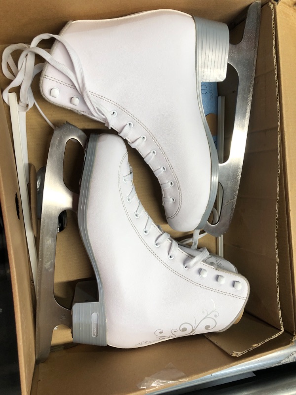 Photo 2 of Bladerunner Ice by Rollerblade Allure Women's Adult Figure Skates, White, Ice Skates 7