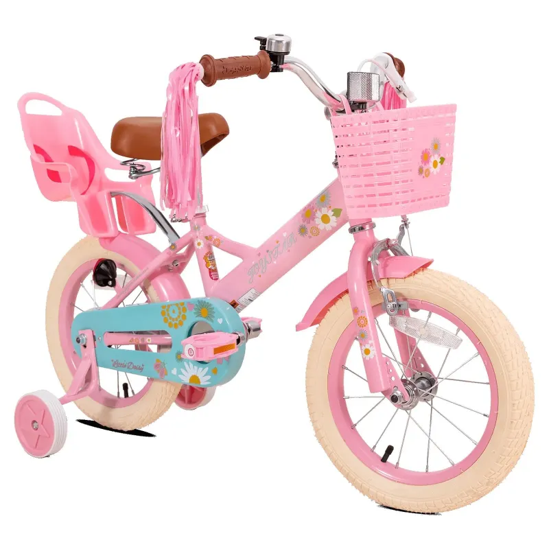 Photo 1 of **DAMAGED SEE NOTES**PARTS ONLY**
JOYSTAR Little Daisy 16 inch Kids Bike for 4 5 6 7 Years Girls, Pink