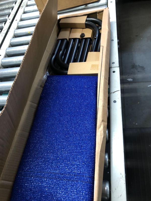 Photo 2 of Coolaroo The Original Cooling Elevated Pet Bed Aquatic Blue Large