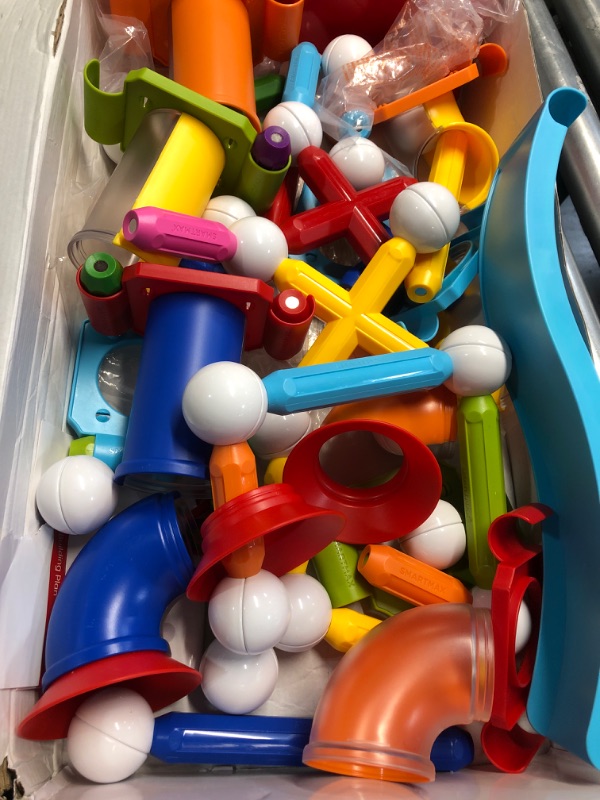 Photo 3 of SmartMax Mega Ball Run STEM Magnetic Discovery Building and Ball Run Set Featuring Safe, Extra-Strong, Oversized Building Pieces for Ages 3+