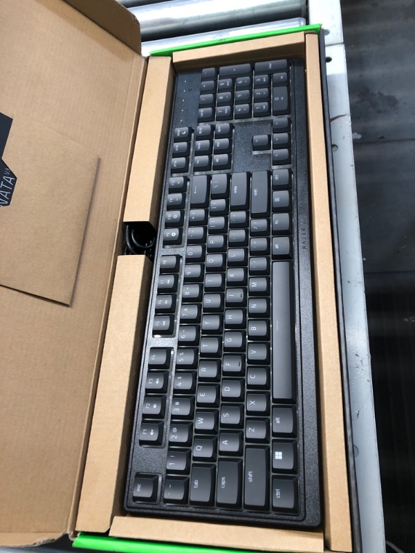 Photo 2 of Razer Ornata V3 X Gaming Keyboard: Low-Profile Keys - Silent Membrane Switches - Spill Resistant - Chroma RGB Lighting - Ergonomic Wrist Rest - Classic Black