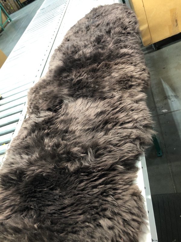 LLB Genuine Sheepskin Area Rug Wool Rug Fur Carpet Fluffy Shaggy Fur ...