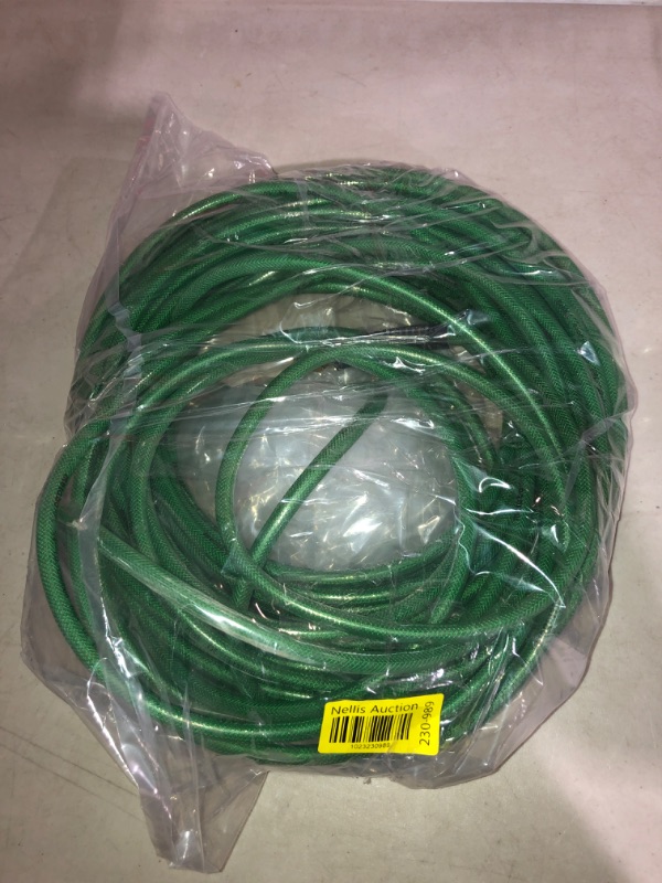 Photo 3 of (NON-REFUNDABLE) Metabo HPT Air Hose | 1/4-Inch x 100 Ft | Professional Grade Polyurethane | 300 PSI | 19413QPM, Green
