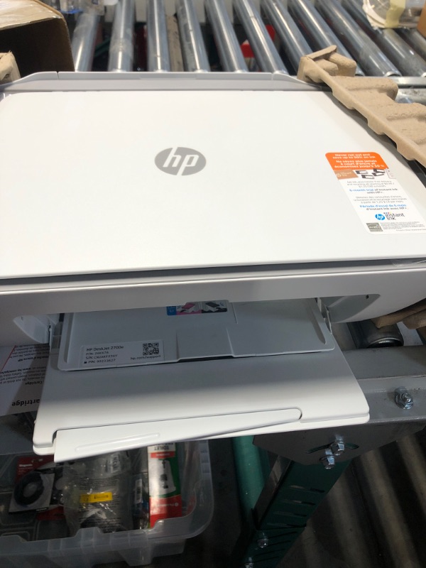 Photo 3 of HP DeskJet 2755e Wireless Color All-in-One Printer with bonus 6 months Instant Ink (26K67A)