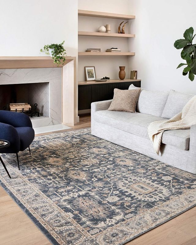 Photo 1 of ***STOCK IMAGE FOR REFERENCE ONLY***
Loloi Amber Lewis x Morgan Denim/Multi 3'-6" x 5'-6" Accent Rug