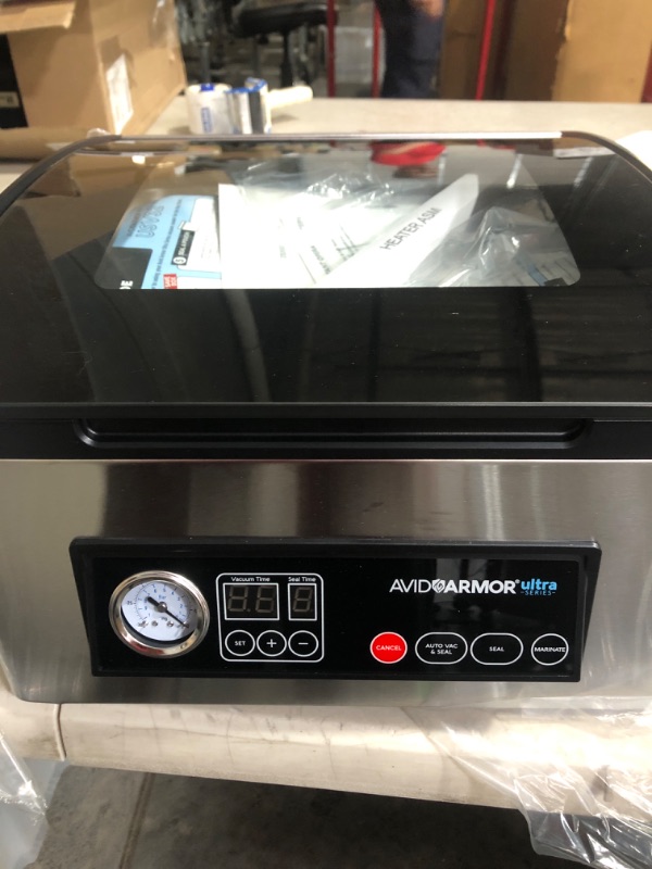 Photo 2 of (used)(see all images) Avid Armor Chamber Vacuum Sealer Machine USV32 Ultra Series - Perfect For Wet Foods, Meats, Marinades And More. 