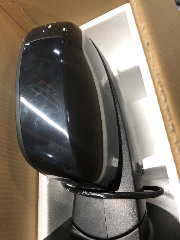 Photo 3 of A-Premium Side View Mirror - Compatible with Chevy & GMC Models -Silverado 1500 2500 3500 HD, Avalanche, Suburban, Tahoe, Sierra, Yukon - 2007-2013 - Power Heated Manual Folding Driver Side Mirror Left Driver Side