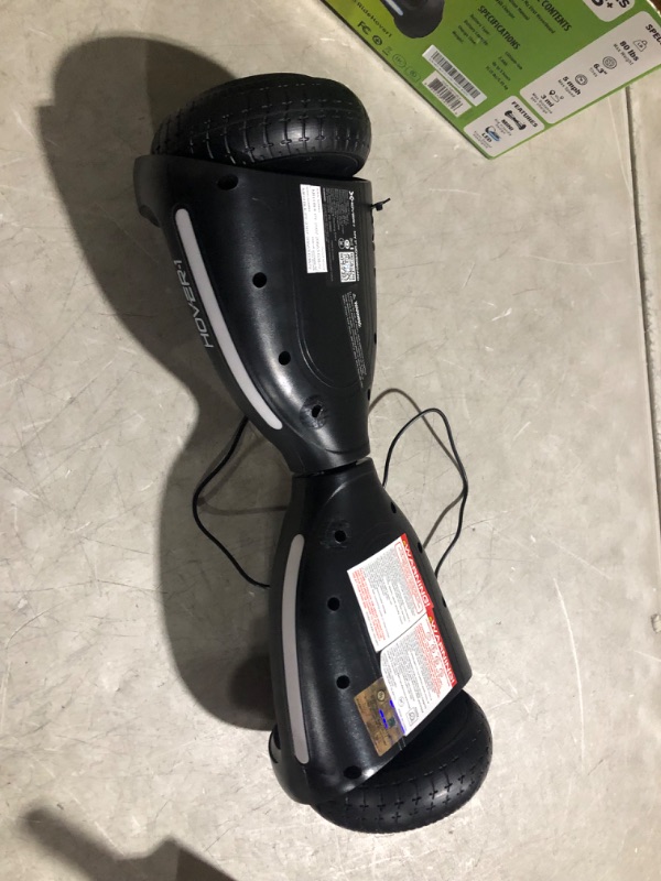 Photo 3 of ***USED - DOES NOT POWER ON - SEE COMMENTS***
Hover-1 My First Hoverboard Electric Self-Balancing Hoverboard for Kids with 5 mph Max Speed, Dual 150W Motors, 6.3” Tires, 3 Miles Max Range, and LED Headlights Black