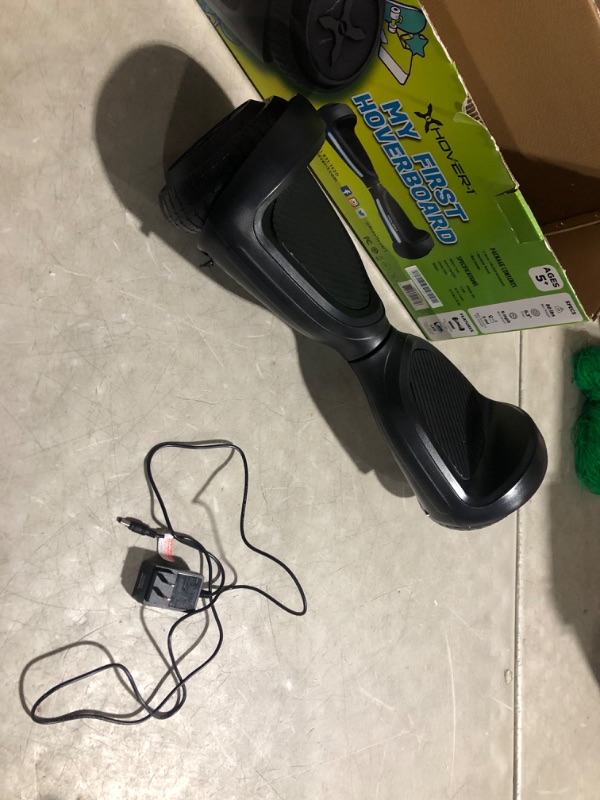 Photo 4 of ***USED - DOES NOT POWER ON - SEE COMMENTS***
Hover-1 My First Hoverboard Electric Self-Balancing Hoverboard for Kids with 5 mph Max Speed, Dual 150W Motors, 6.3” Tires, 3 Miles Max Range, and LED Headlights Black