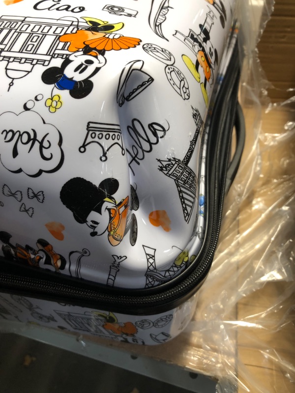 Photo 3 of ****READ NOTES****
Disney Mickey Mouse 3 Piece White Luggage Assortment Set