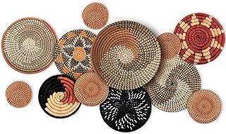 Photo 1 of ***STOCK PHOTO FOR REFERENCE ONLY***
Tatuo 11 Pcs Boho Wall Basket Decor Decorative Bulrush Woven Basket Wall Decor Boho Wall Art Round Farmhouse Wall Hanging Baskets for Rustic Home Kitchen Decorations, Multi Sizes (Classic)