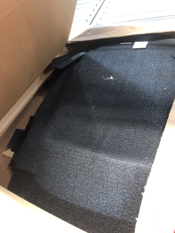 Photo 2 of 3D MAXpider Custom Fit Kagu Floor Mat (Black) for 2016-2017 Tesla Model X Non-Folding 7-SEAT - 1ST Row 2ND Row 3RD Row