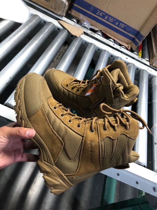 Photo 1 of mens 7.5 outdoor brown boots 