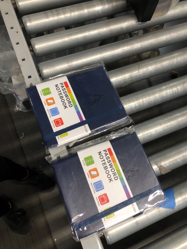 Photo 1 of NON REFUNDABLE BUNDLE OF
Password Book with Alphabetical Tabs, UpUGo Internet Address and Password Keeper Notebook for Computer & Website Logins, Medium Compact Size, Navy Blue Navyblue Medium (5.6 x 7.2 Inch)