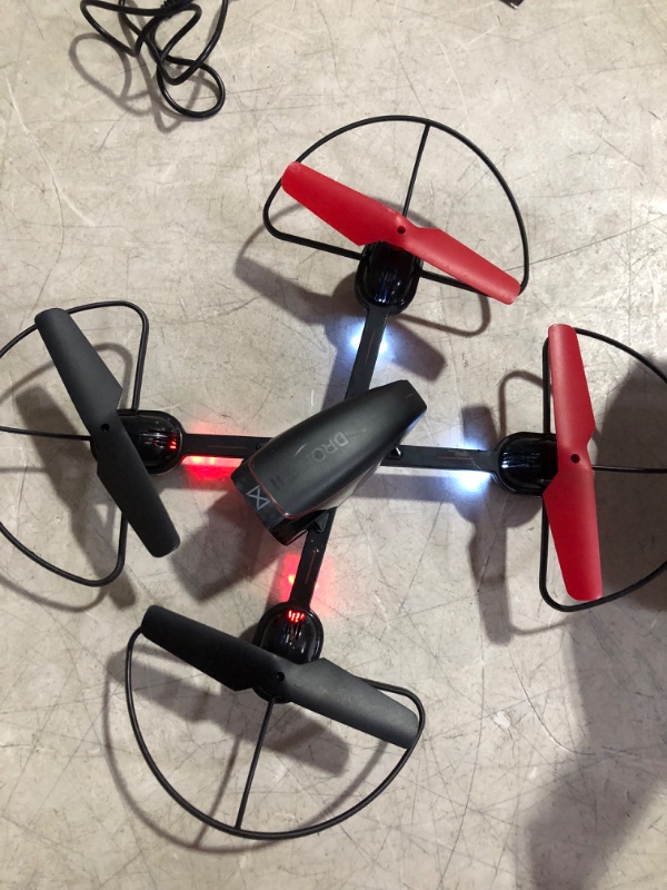 Photo 6 of ***NOT FUNCTIONAL - BLADES DON'T SPIN - UNABLE TO TROUBLESHOOT - LIKELY MISSING PARTS***
Sharper Image 10” Mach X Long Range Drone with Streaming Camera, LED Lights, 2.4 GHz, Auto-Orientation, Assisted Landing and Gyro Stabilization Control, Capture Panor