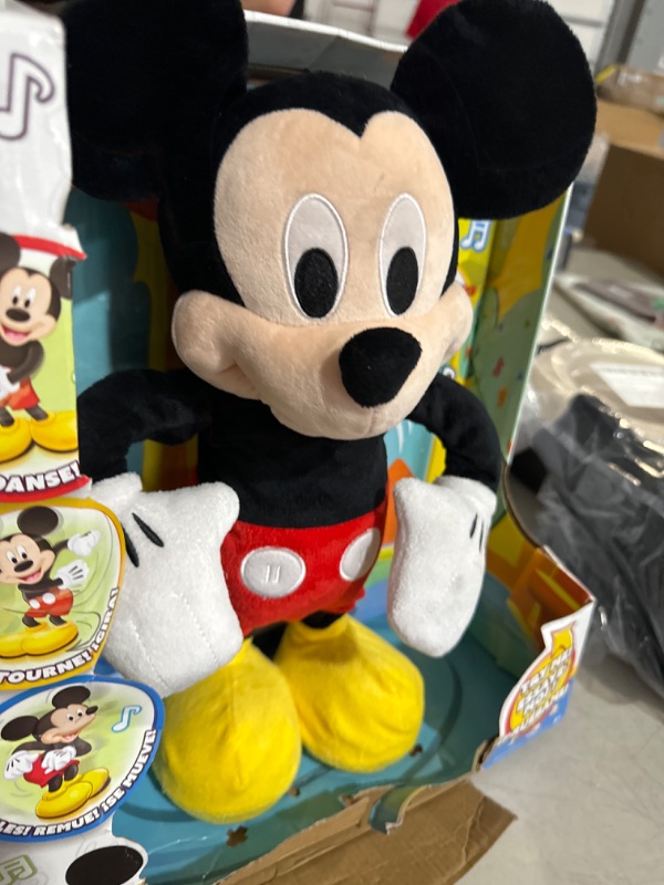 Photo 3 of **DOES NOT WORK**
MICKEY MOUSE Hot Diggity Dance Mickey Feature Plush Stuffed Animal, 